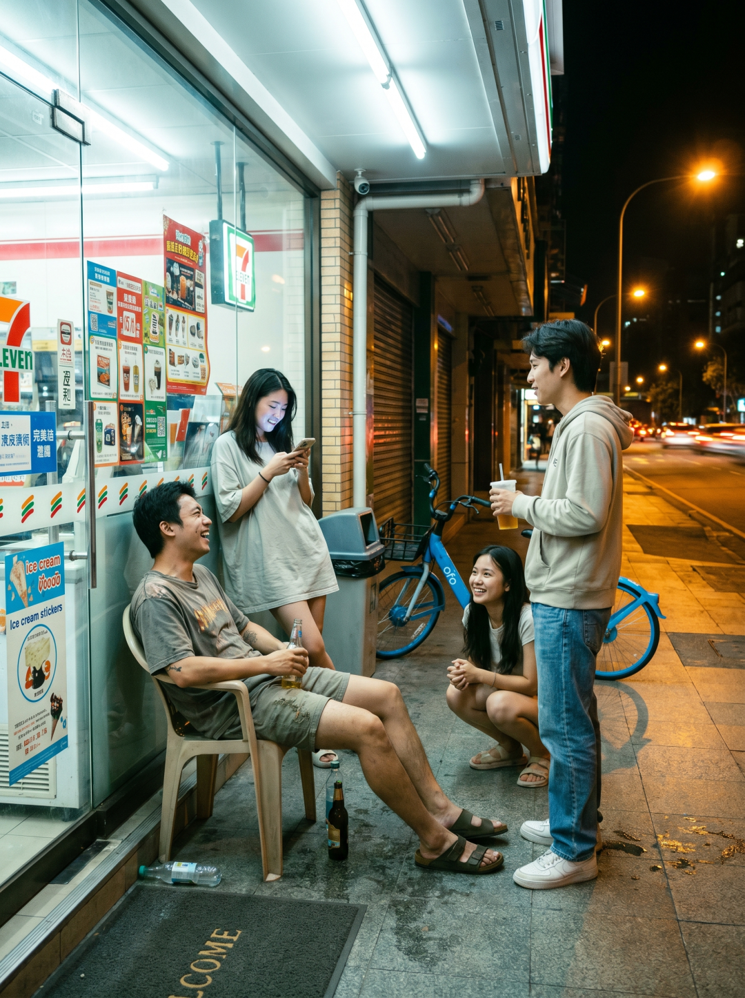 便利店群像-Banana对比
