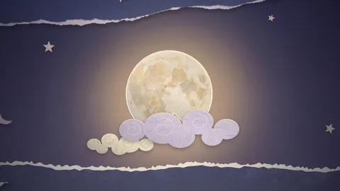 Mid-Autumn collage animation (p5.brush)