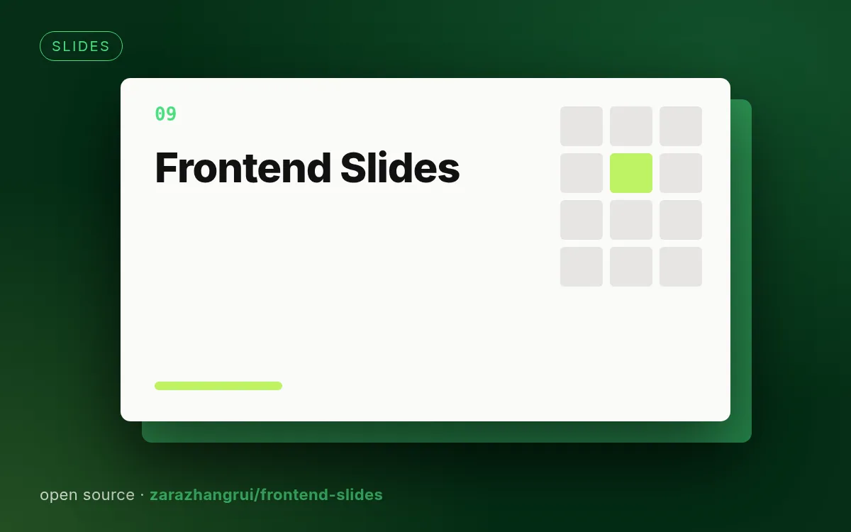 Frontend Slides