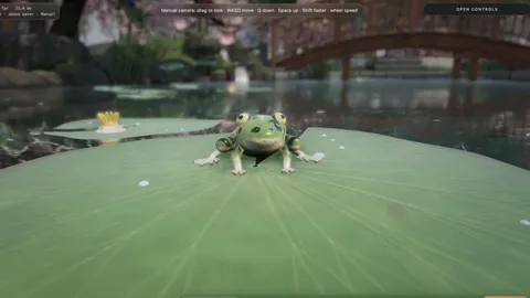 Japanese koi pond (open source)