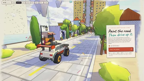 Folding-road 3D experience