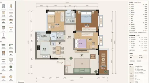 Floor plan 2D/3D home designer
