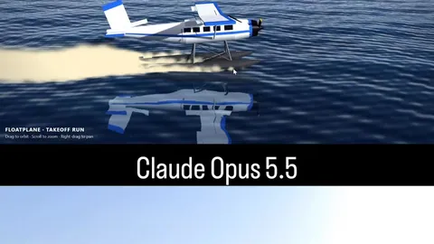 Floatplane physics vs Gemini 4 Pro
