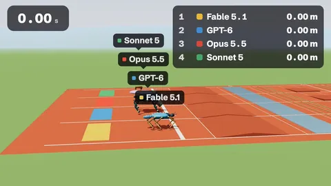 Wheel-less creature race, 4 models