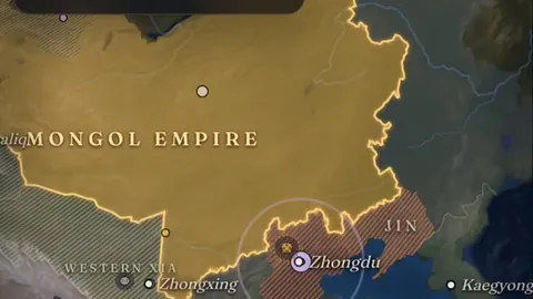 Mongol conquest visualization vs Sol