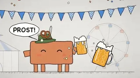 "Oktoberfest" one-shot animation