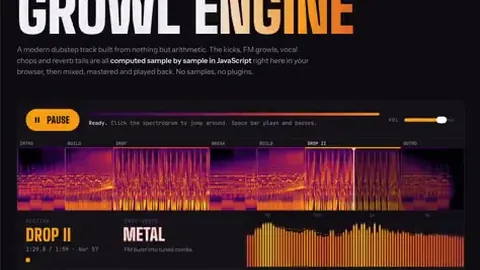 Bass music written in JavaScript