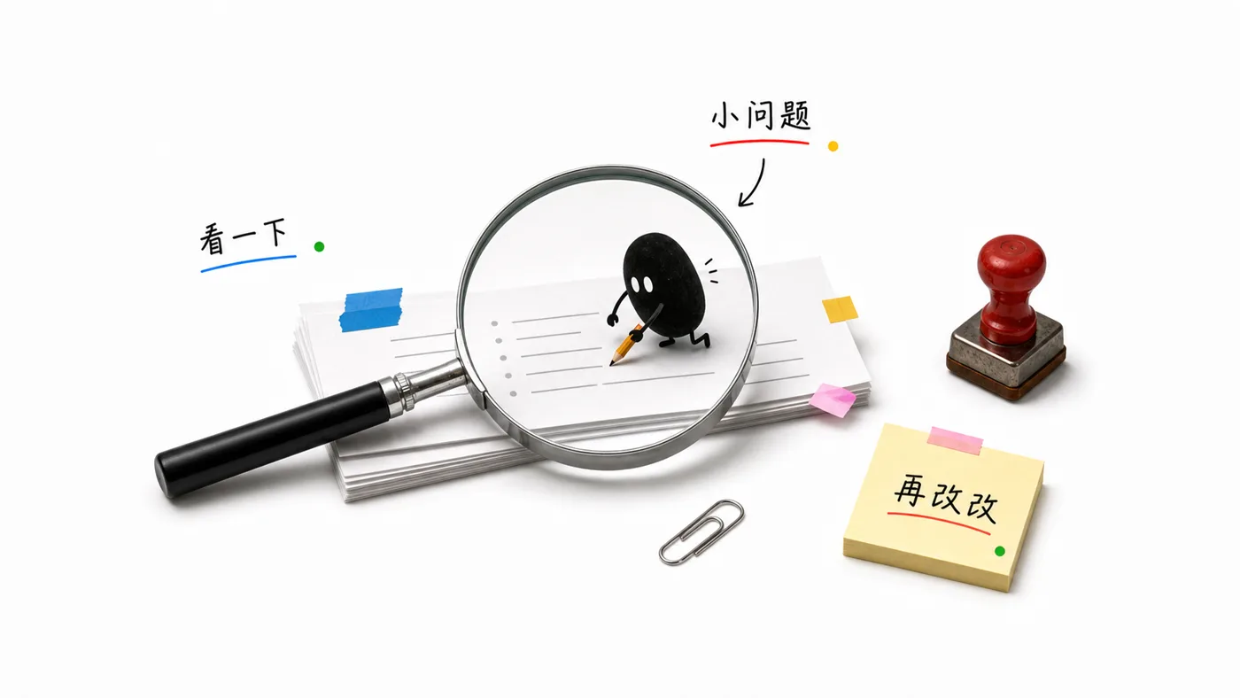 审查返工