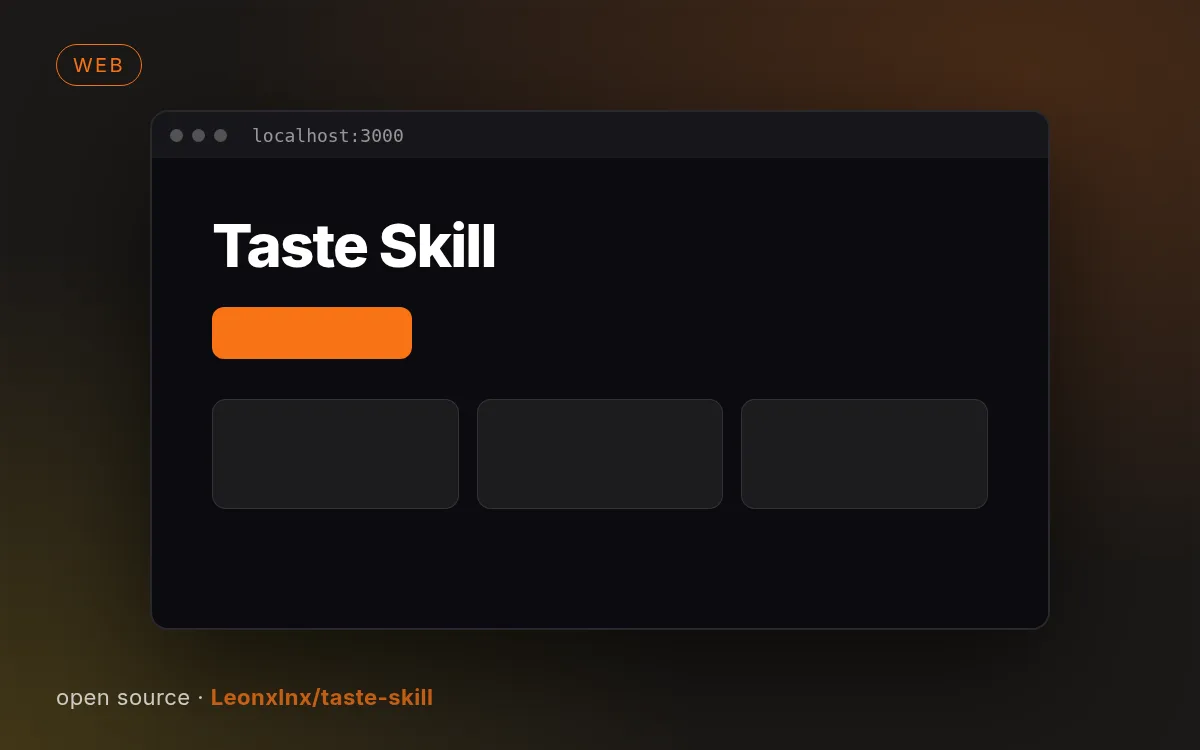 Taste Skill