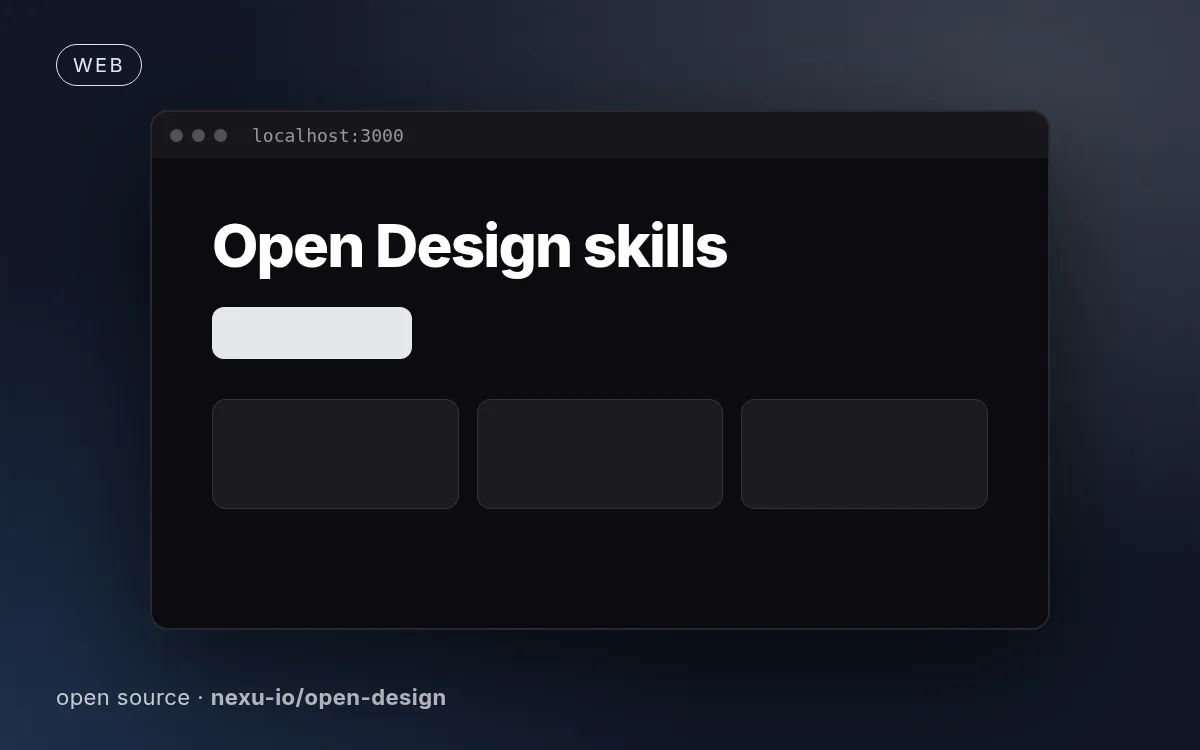 Open Design skills