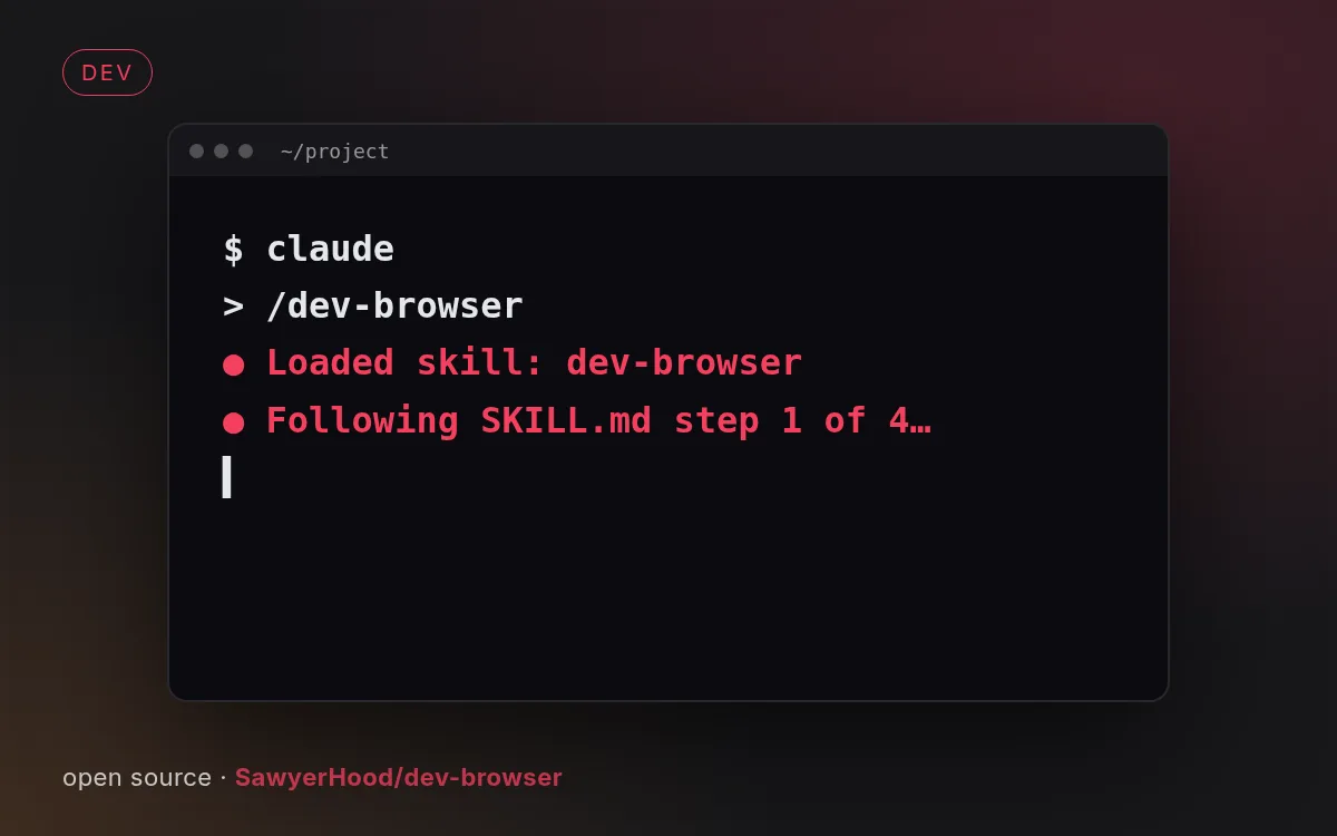 dev-browser
