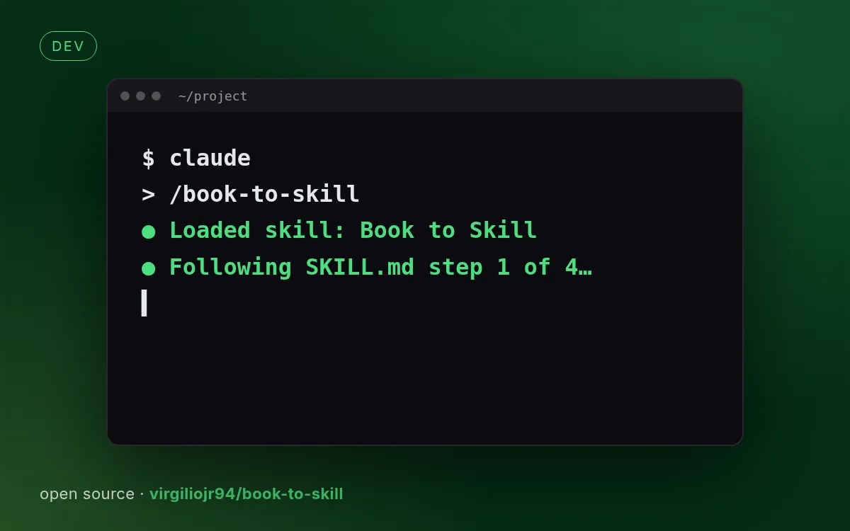 Book to Skill